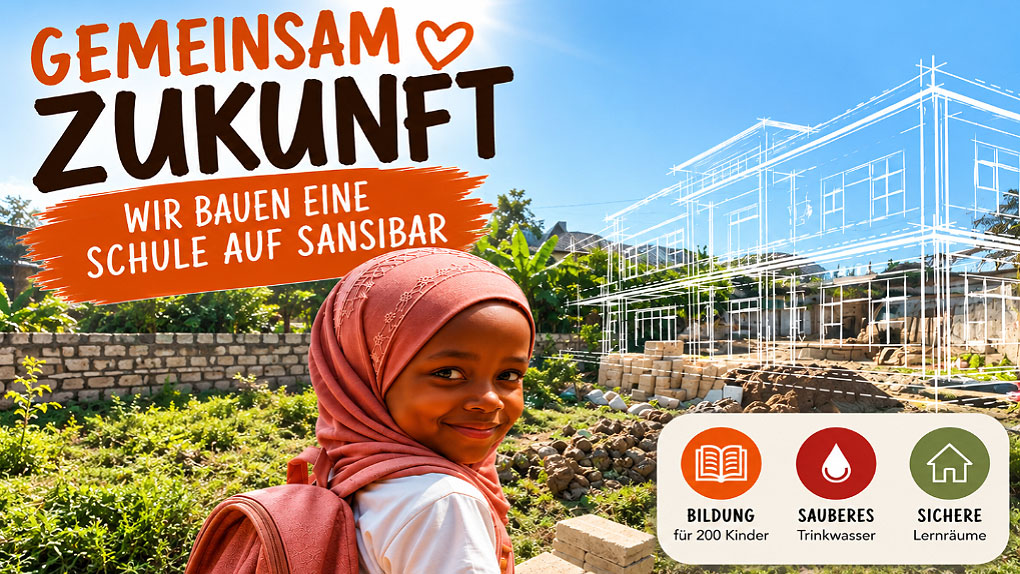 ⭐ Der erste Spatenstich ist getan: Unser Schulbau auf Sansibar hat begonnen! ❤️
